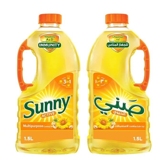 Sunny sunflower oil (6 x 1.5 liters)