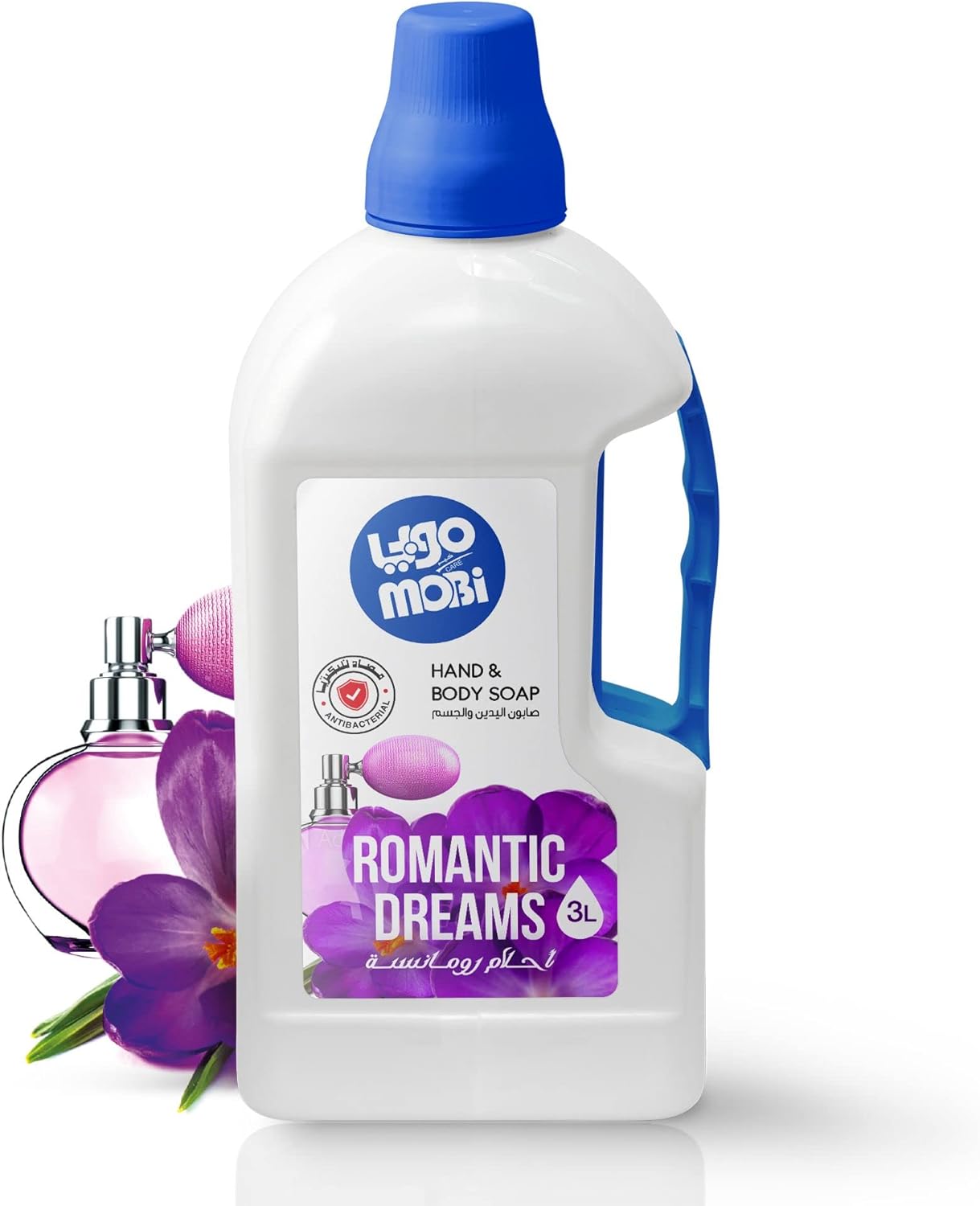 HAND WASH MOBI ROMANTIC ( 4 x 3 Ltr )