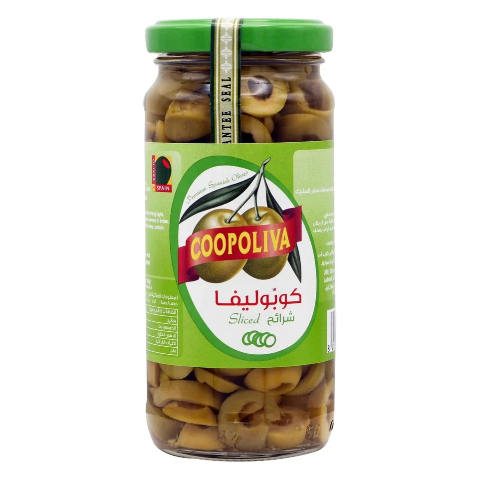 Sliced ​​Green Olives - Coopoliva (12 x 114gm)