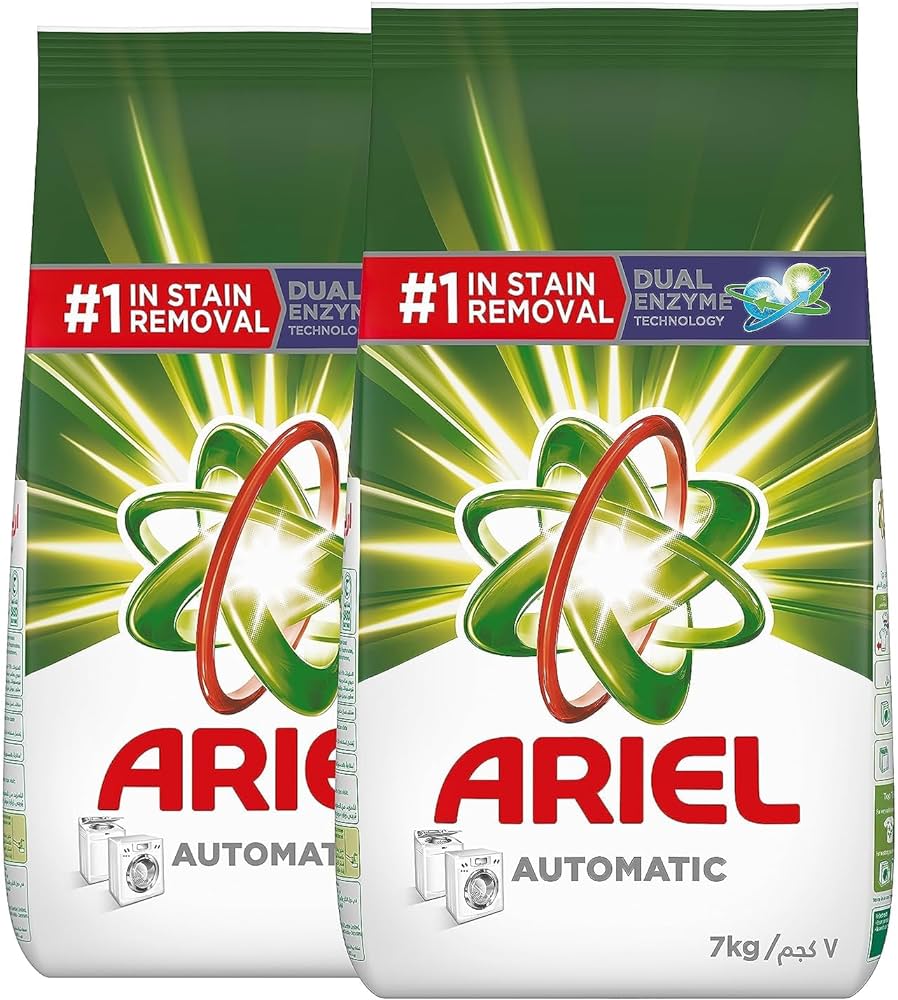 SOAP POWDER ARIEL GREEN (2 x 7 Kg)