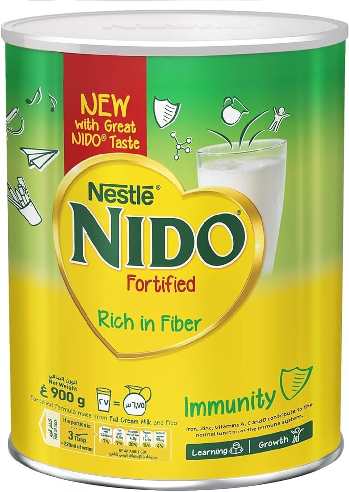 Nido Fiber Milk  (12 x 900gm)