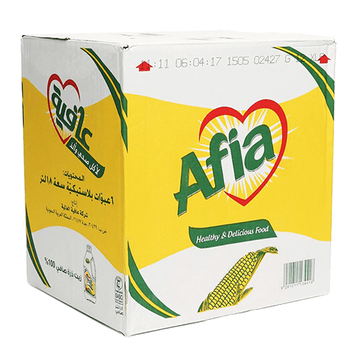 Afia Corn Oil Plus (6 x 1.5 ltr)