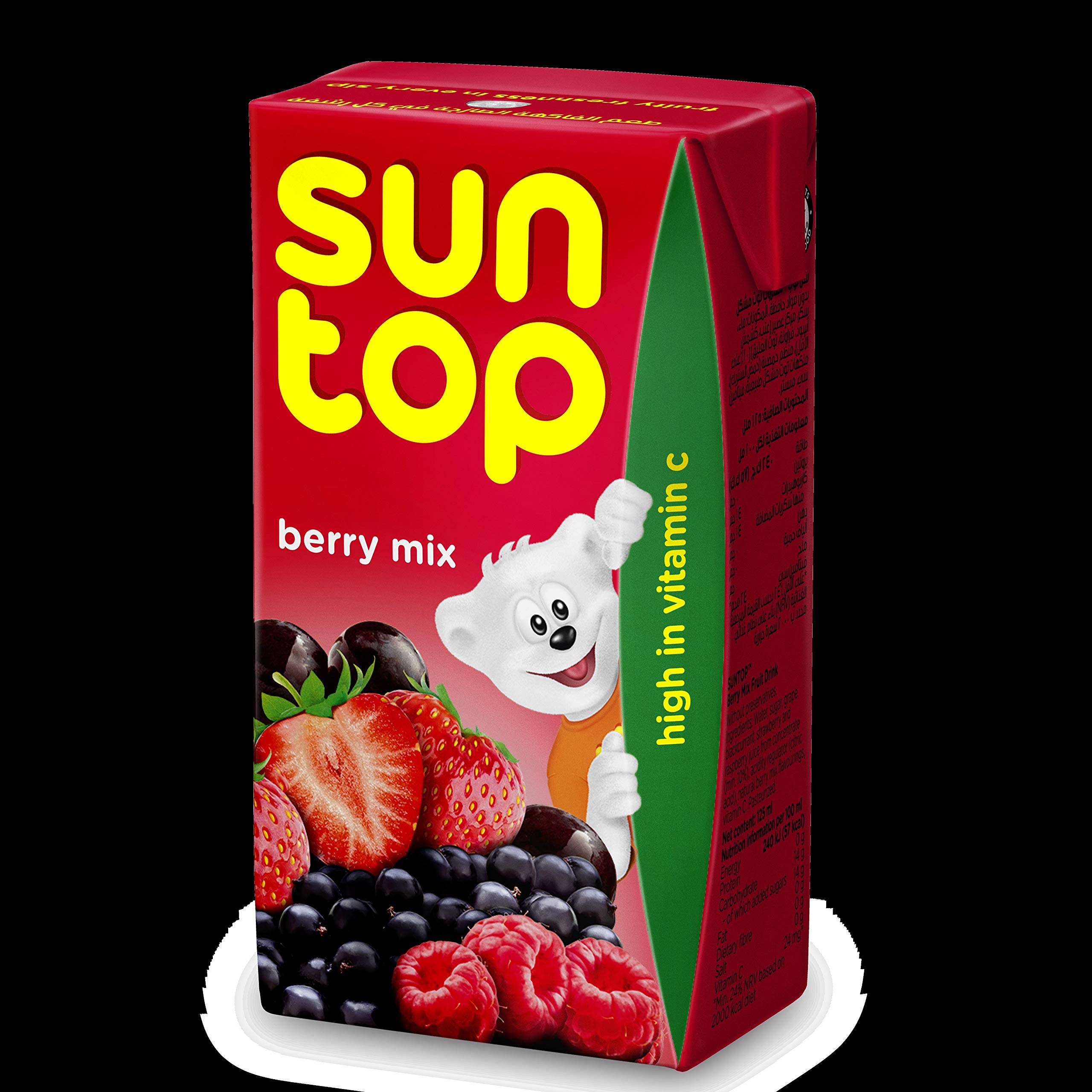 Suntop Small Raspberry (30 x 125ml)