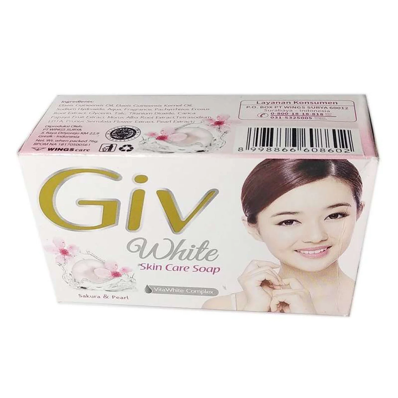 SOAP GIV WHITE ( 72x76gm)