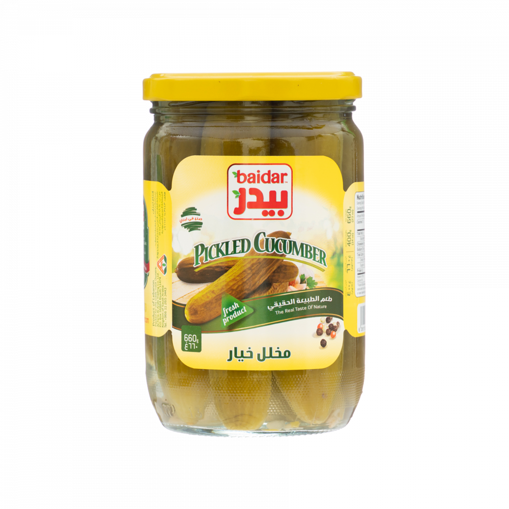 Baidar Pickled Cucumber (12 x 660gm)