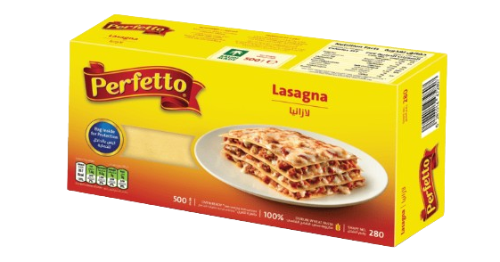 Perfetto Lasagna Pasta No. 280 (12 x 500gm)