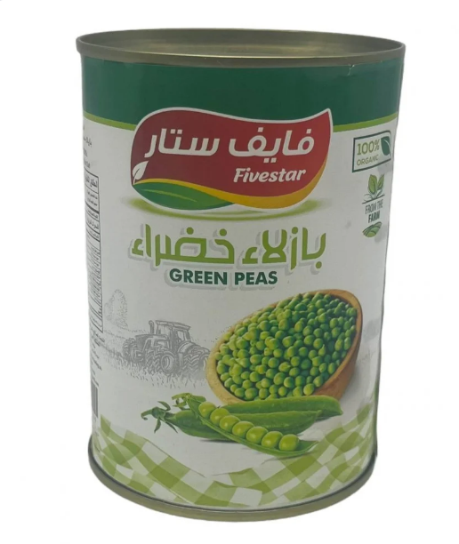 Five Star Peas (24 x 400gm)