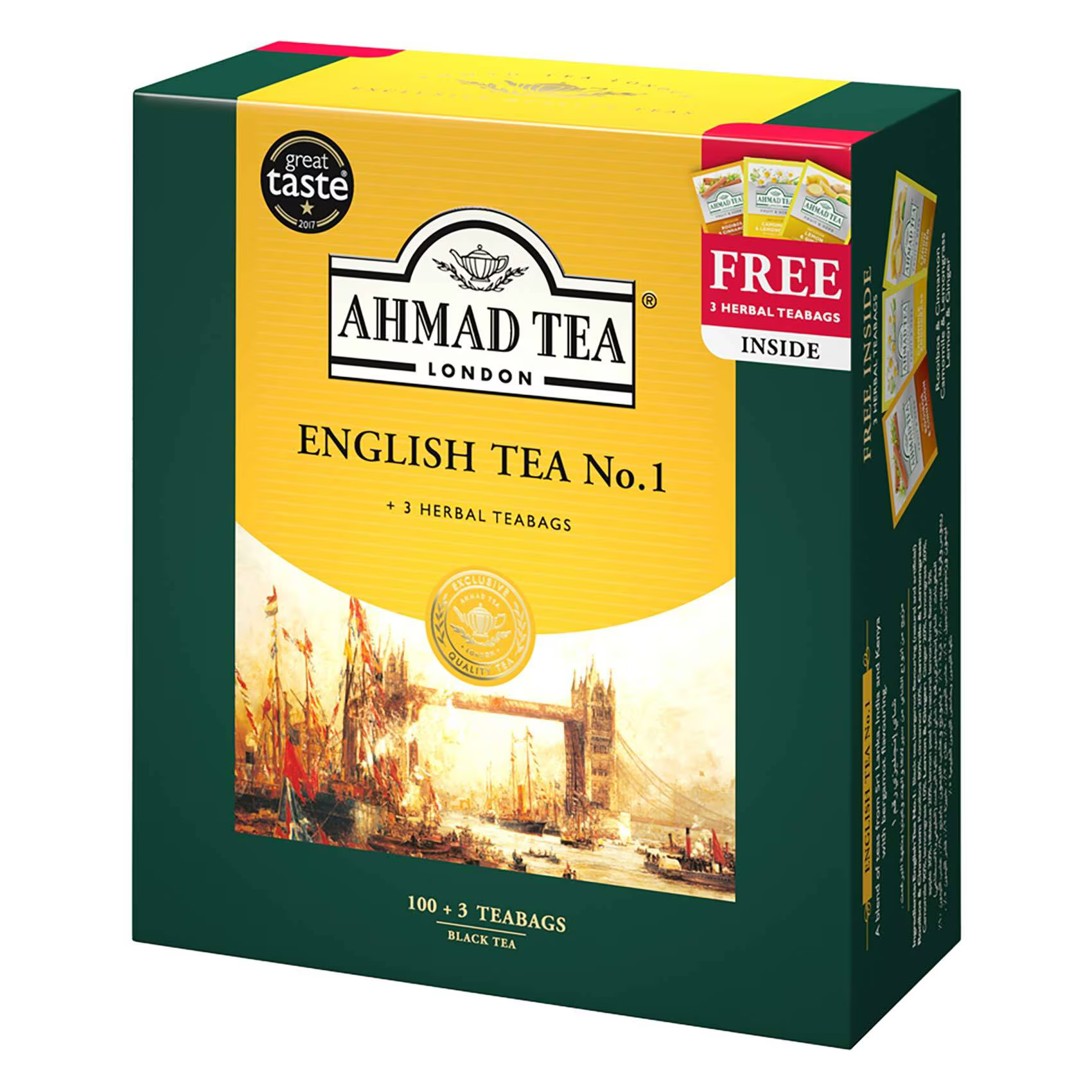 Ahmed English Tea NO 1 (24 × 100+3 herbs )