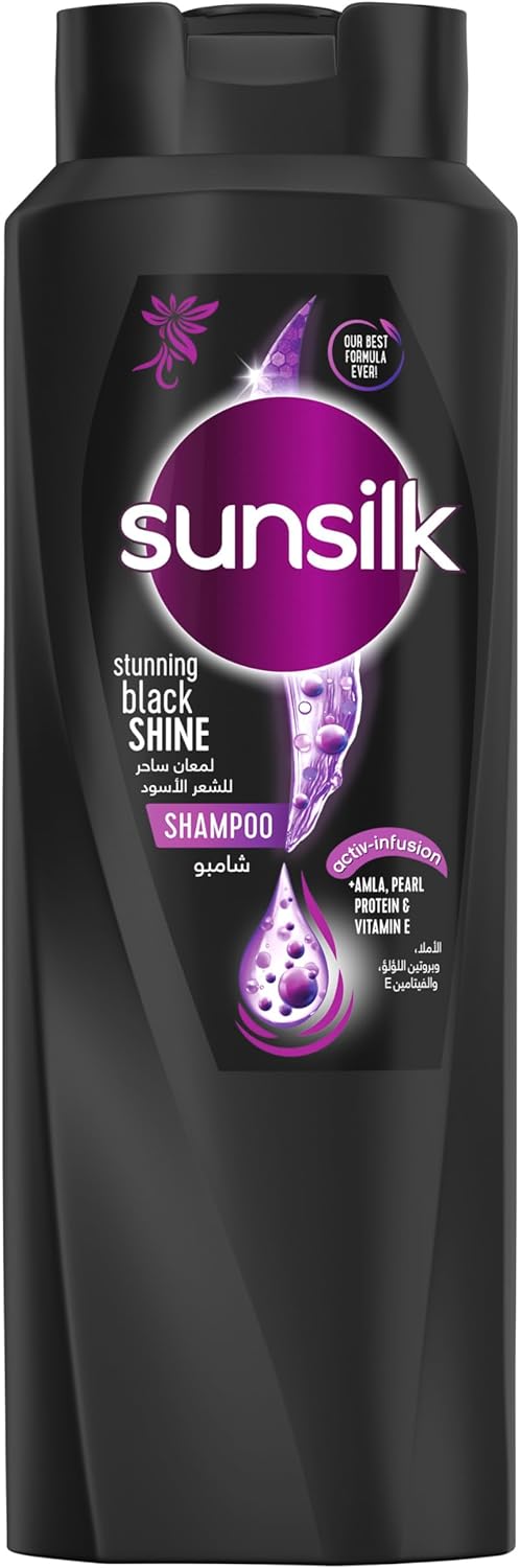 SHAMPOO SUNSILK SHINE BLACK ( 12 x 700ml )