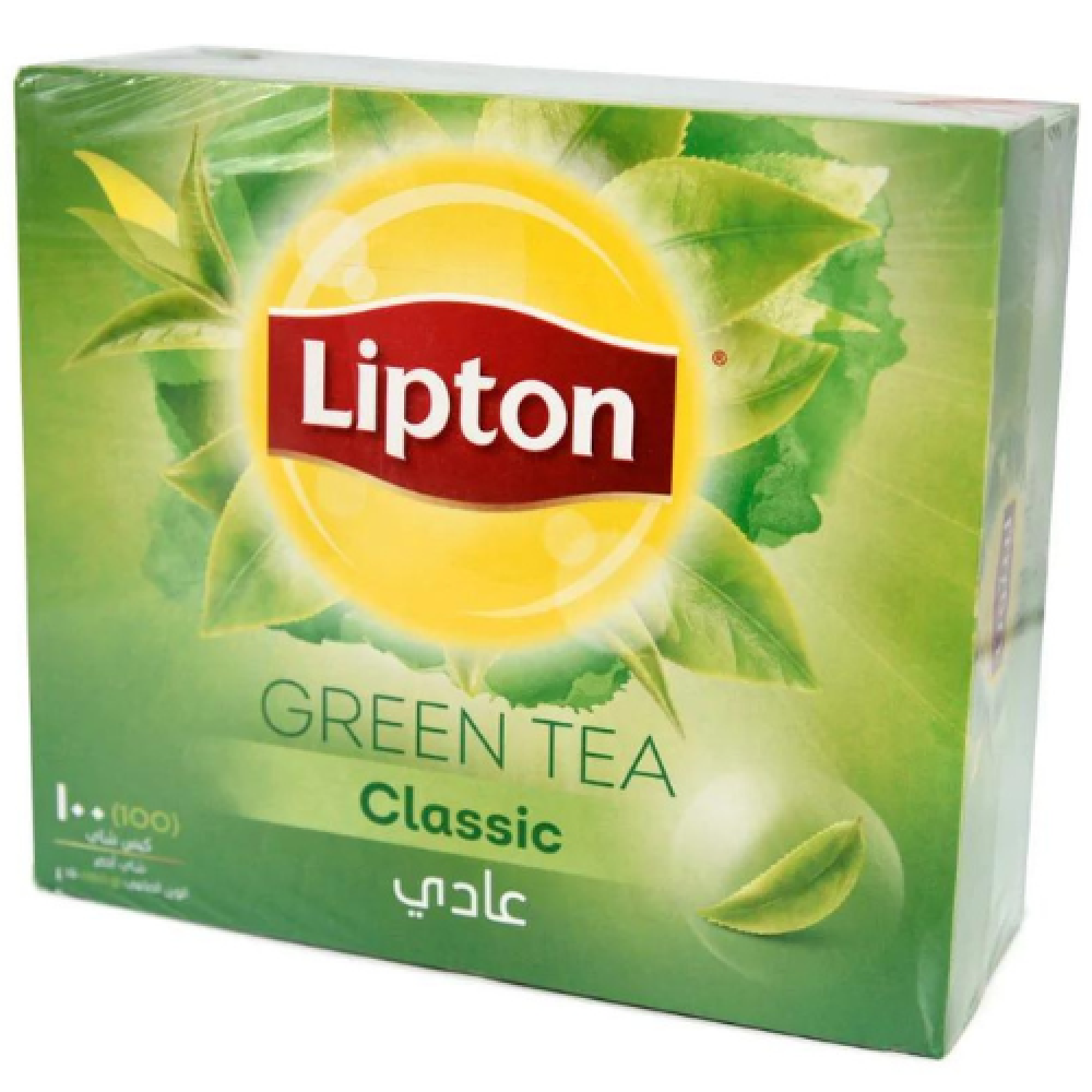 Lipton Green Tea Regular (12 x 100 Pcs)