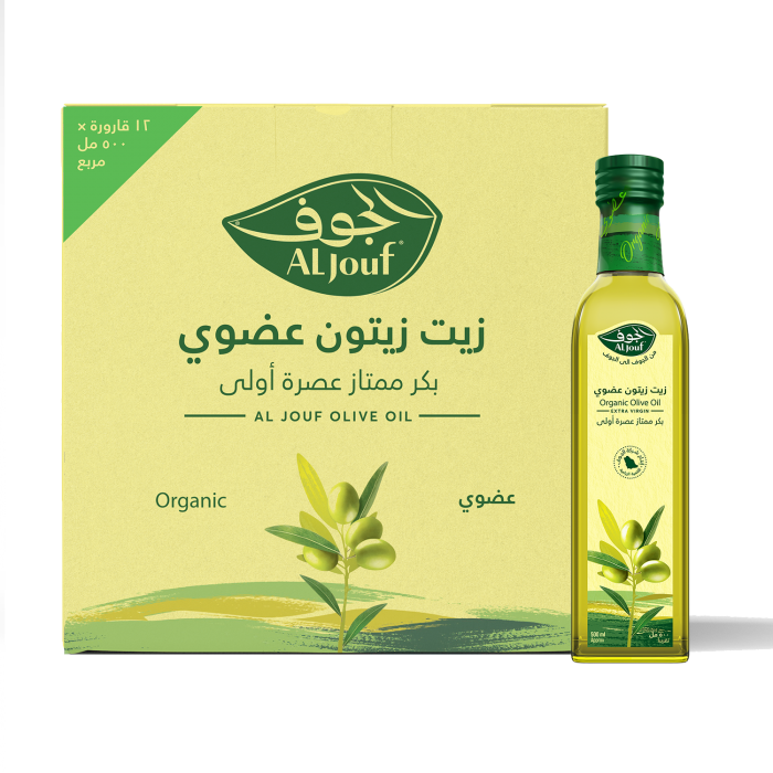 Al-Jouf Olive Oil square (12 x 500ml)