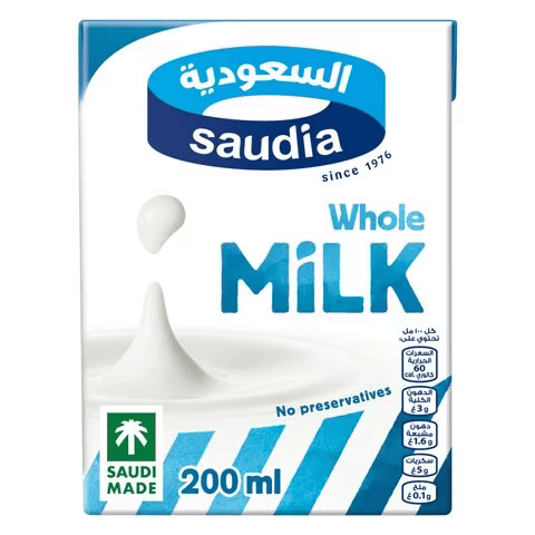 Saudia Milk (24 x 200ml)