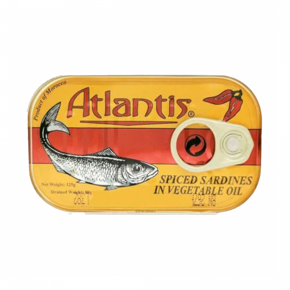 Moroccan Atlantis cold Sardines (50 x 125gm)