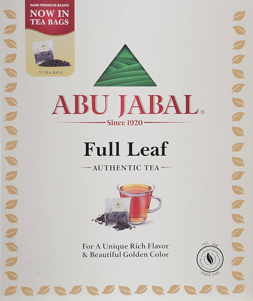 Abu Jabal Tea Bags (24 x 75 x 2.5g)