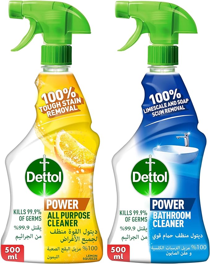 DETTOL ALL PURPOS 500ml + BATHROOM 500ml