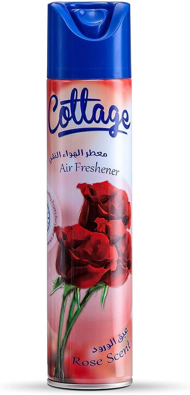 AIR FRESHNER COTTAGE ROSE ( 48 x 300ml )