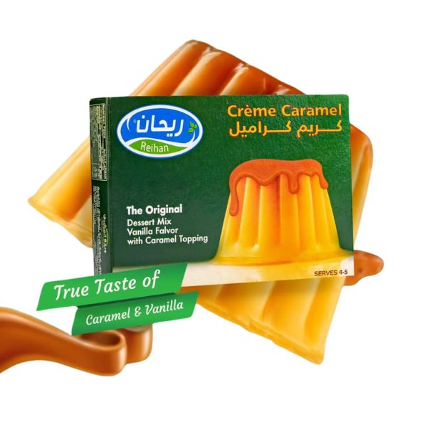 Reihan Cream Caramel with Sweet (12 × 6 × 70gm)