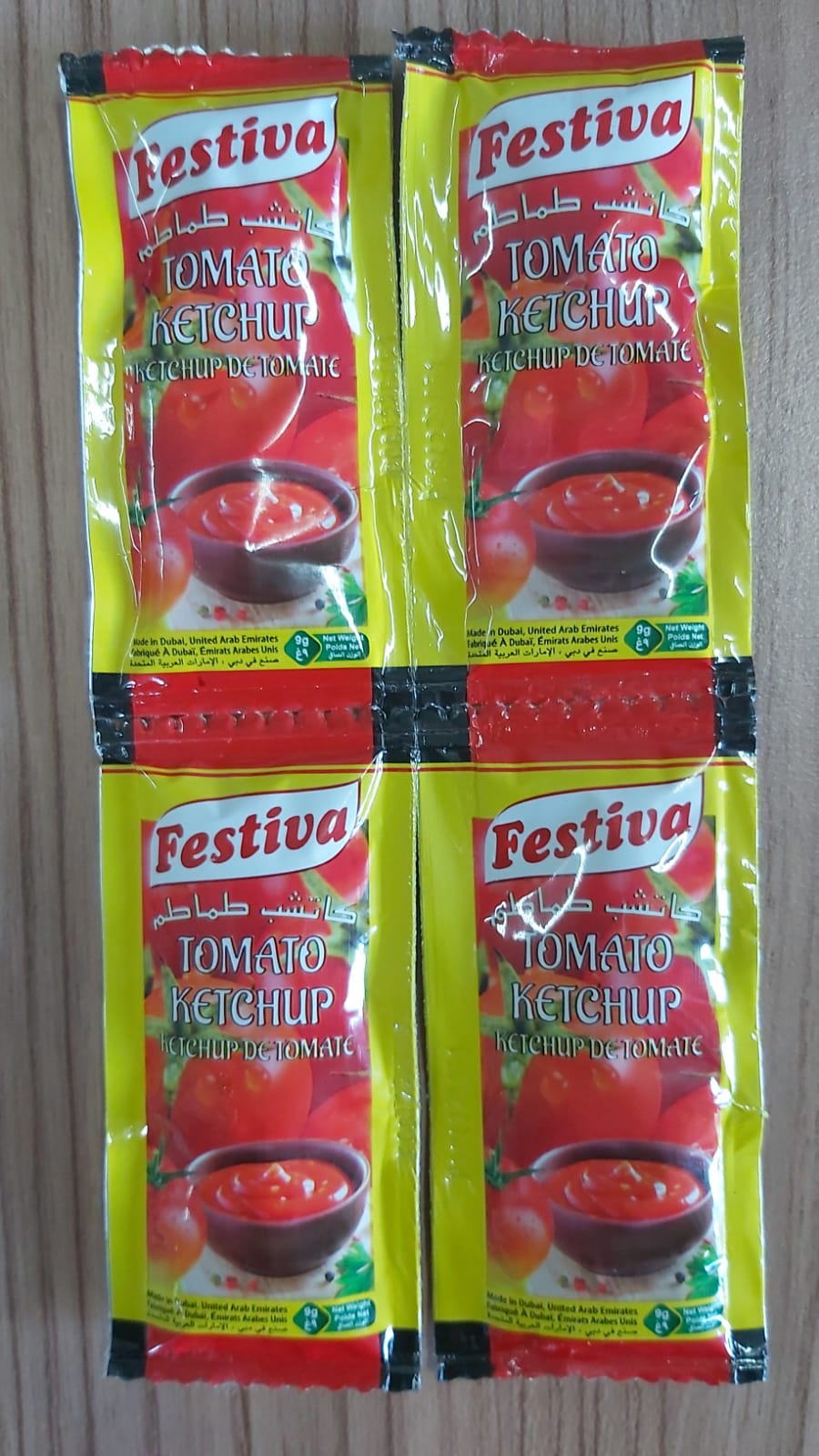 Festiva Ketchup Blades (1000 x 9gm)