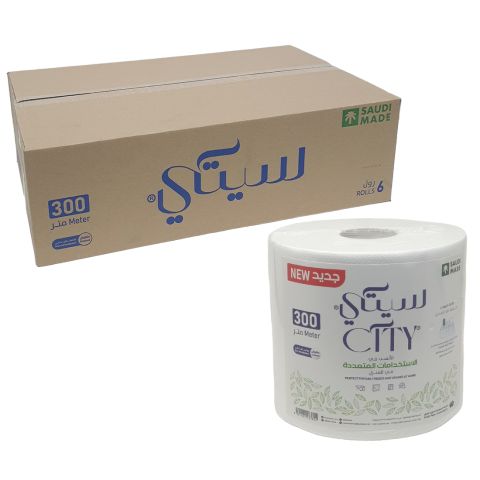 MAXI ROLL CITY ( 300 MTR 6 PCS )