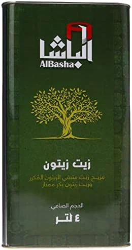 Al-Basha Olive Oil (4 x 4 Ltr)