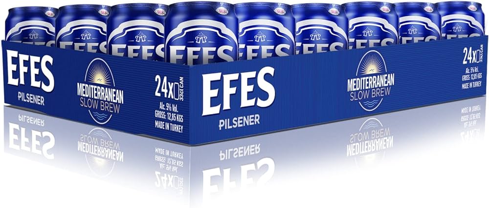 Efes Classic Malt Can (24 x 500ml)