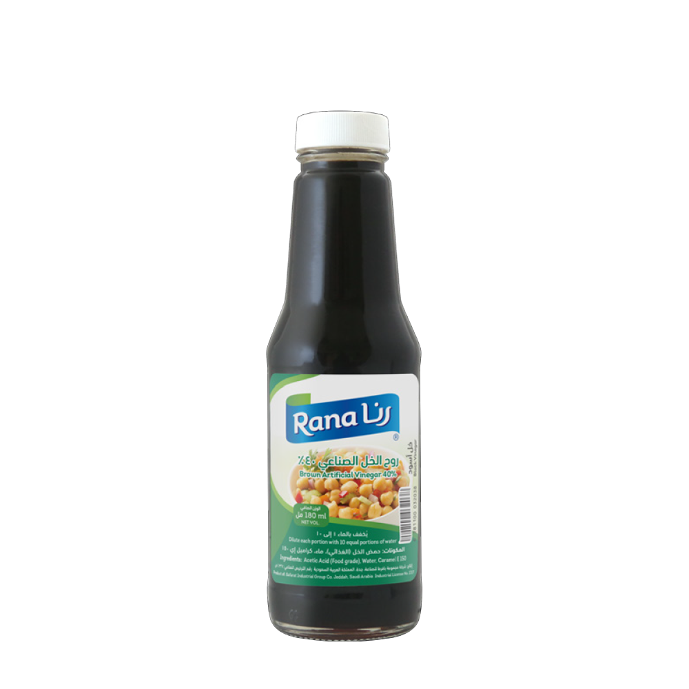 Rana Black Vinegar (24 x 180 ml)