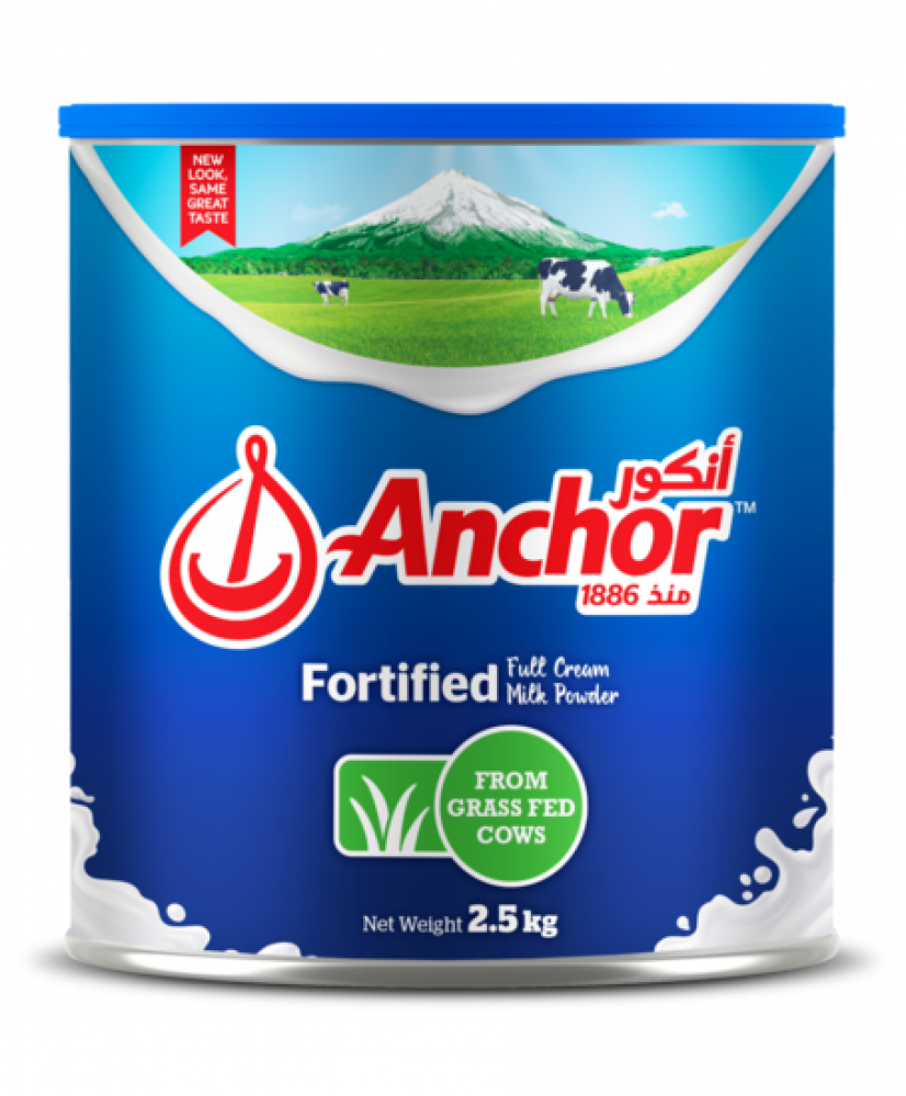 Anchor Milk Cans (6 x 2500gm)