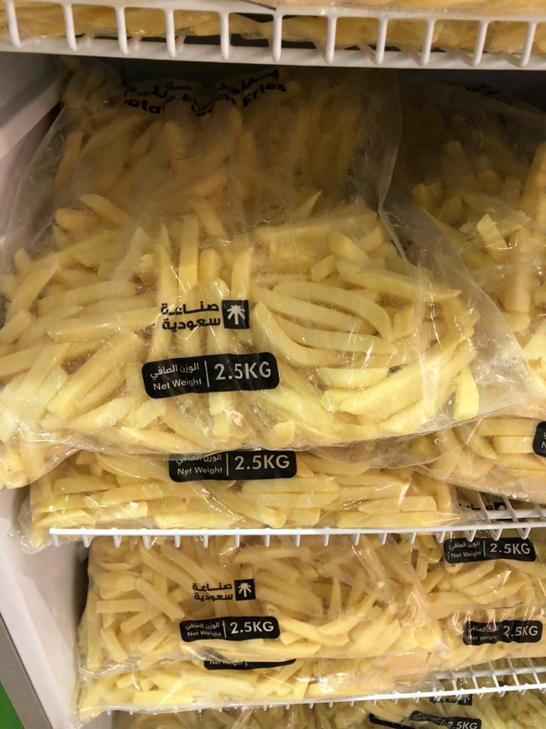 Potato French Fries B 9×9 (4 × 2.5 Kg)