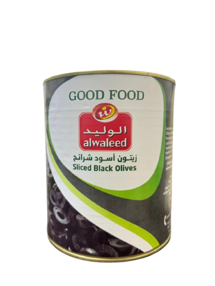 Al Waleed Sliced Green Olives (6 x 3 kg)