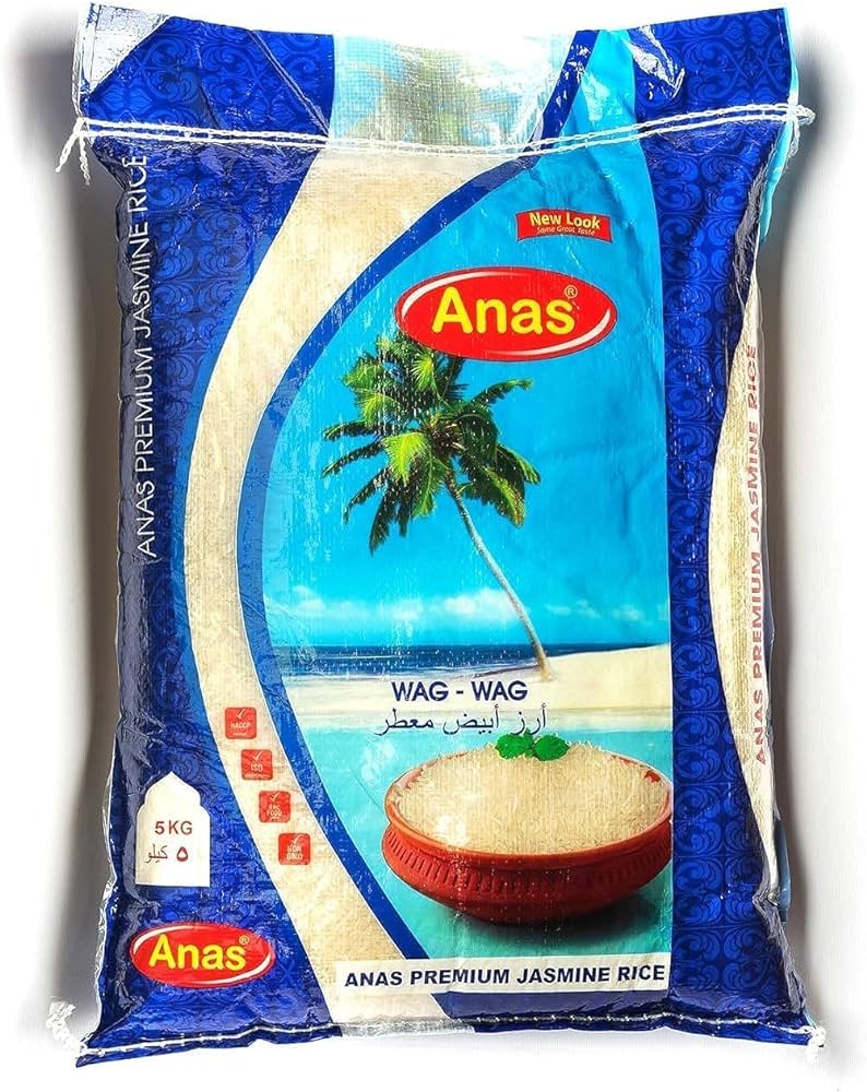 Anas Jasmine Rice (8 x 5 kg)