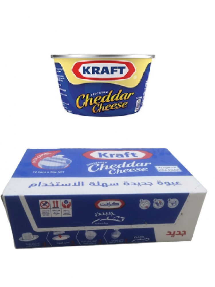 Kraft Cheese Medium (60 x 100gm)