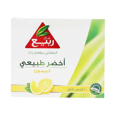 Rabea Green Tea with Lemon (24 x 25 x 1.6g)