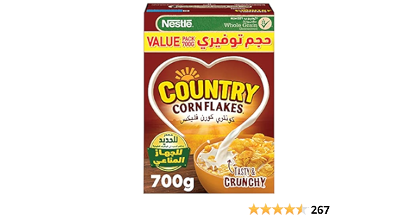 Nestle Country Cornflakes (7 x 700gm)