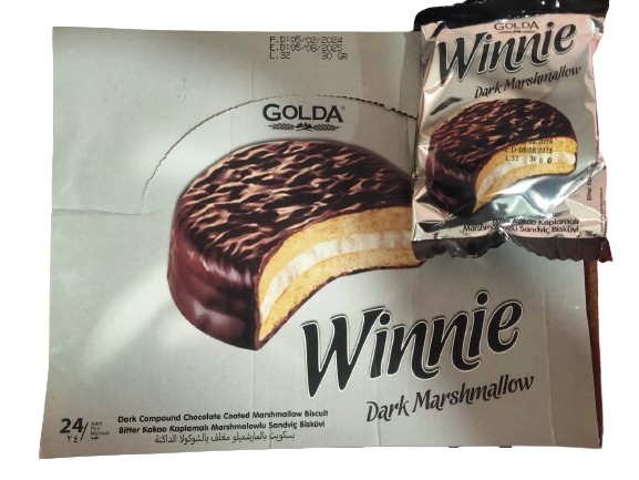 Wafer Winnie Dark Chocolate (6x24x25g)