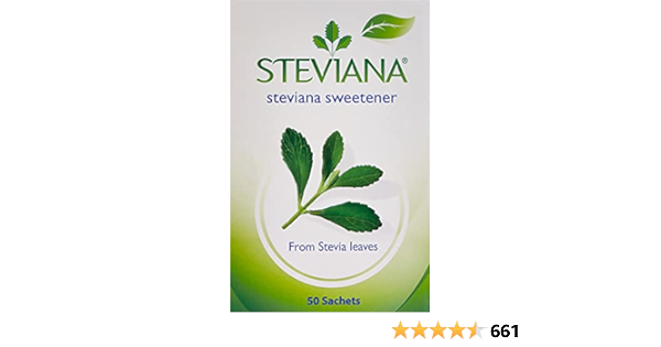 Small Steviana Sugar (50 Sachets) (12 x 125gm)