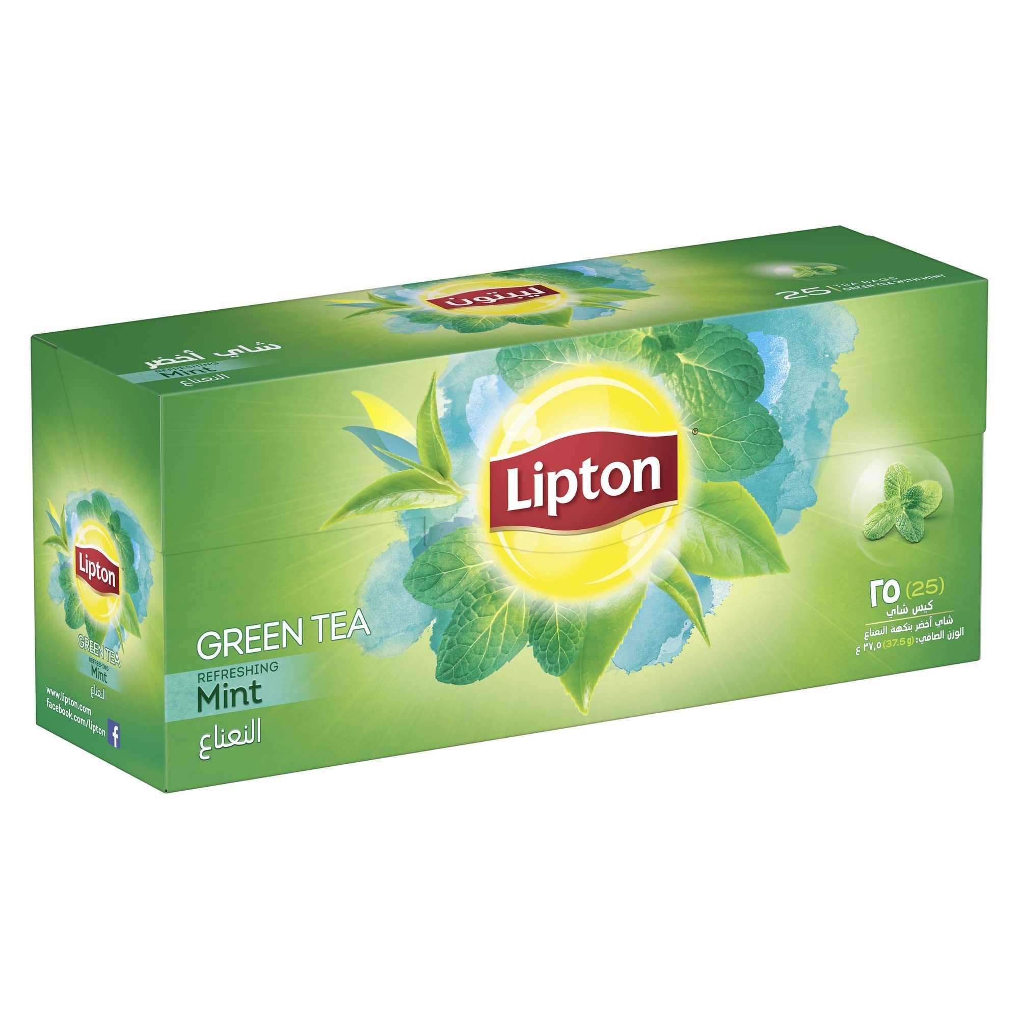 Lipton Green Tea Mint (24 x 25 Bags)