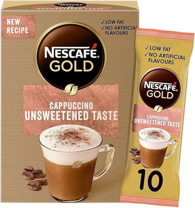 Nescafe Cappuccino Gold 10 (10 x 14.20 grams)