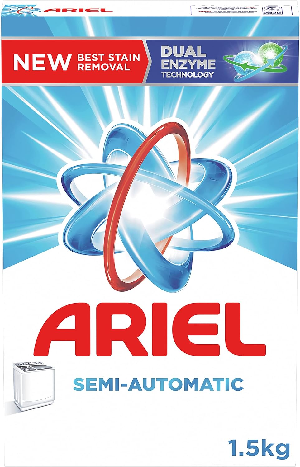 SOAP POWDER ARIEL BLUE ( 6 x 1.5 Kg )