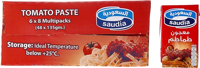 Saudi Tomato Paste (48 x 135gm)