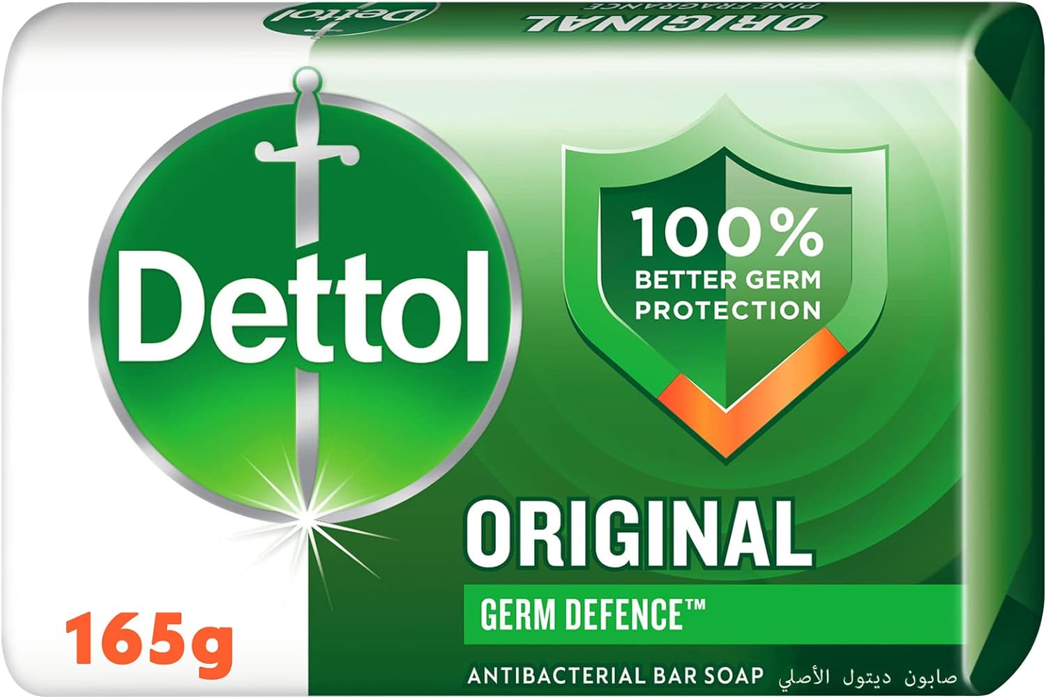 SOAP DETTOL ORIGINAL GREEN ( 48 x 165gm )