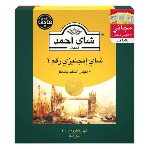 Ahmed English Tea NO 1 (24 × 100+3 herbs )