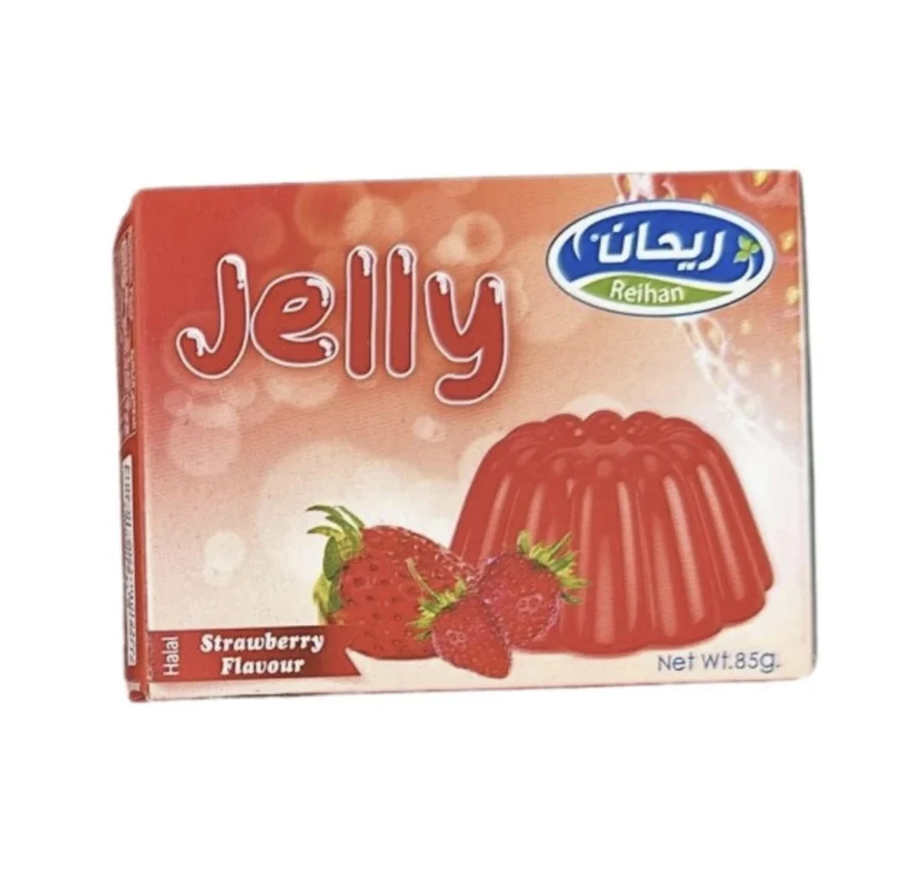 Reihan Jelly Strawberry (12 × 6 × 85gm)