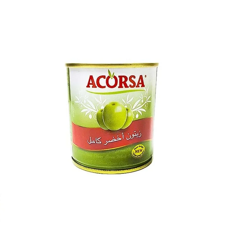 Acorsa Green Olives, Cans (12 x 100gm)