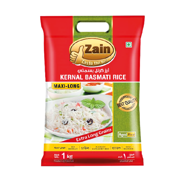 Zain Kernel Basmati Rice (20 x 1 Kg)