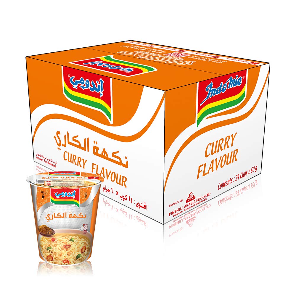 Indomie curry cups (24 x 60gm)