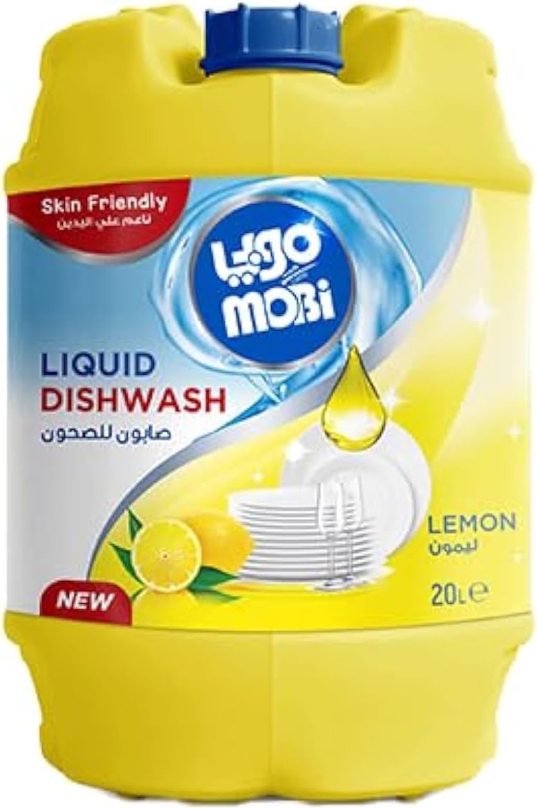 DISH WASH MOBI LEMON (20.Ltr)